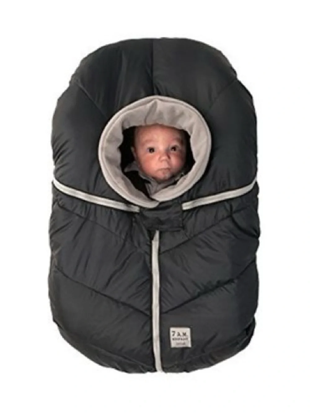 7AM Car Seat Cocoon Black 0-12M